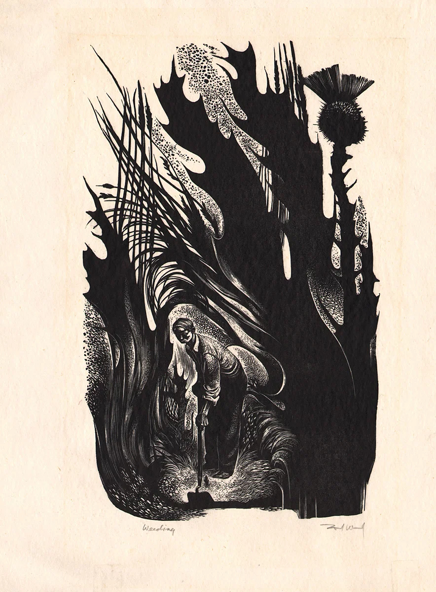 Lynd Ward - Weeding